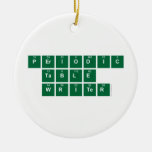 Periodic
 Table
 Writer  Ornaments