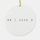 nipu i love u  Ornaments
