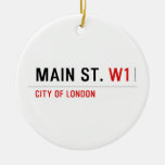 Main St.  Ornaments