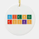 SCIENCE
 ROCKS  Ornaments