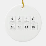 four 
 mabini  Ornaments