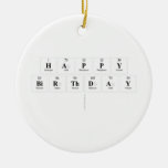 Happy
 Birthday
   Ornaments