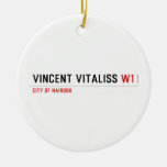 vincent vitaliss  Ornaments