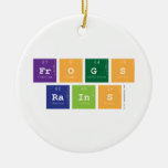 frogs
 rains  Ornaments