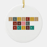 Periodic
 Table
 Writer  Ornaments