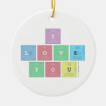 i
 love
 you  Ornaments