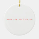 keep calm and love me  Ornaments