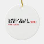 Maricela del Rio Rue de Flandre 94  Ornaments
