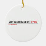 6407 Las Brisas Drive  Ornaments