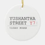 Yushantha  Street  Ornaments