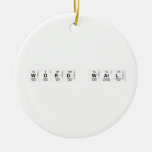 Word Wall  Ornaments