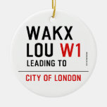 WAKX LOU  Ornaments