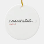 VOLKAN%GÖNÜL  Ornaments