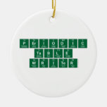 Periodic
 Table
 Writer  Ornaments
