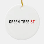 Green Tree  Ornaments