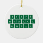 Happy
 Birthday
 Allison  Ornaments