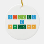 Willey
 D
 Sutton  Ornaments