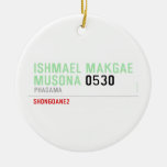ISHMAEL MAKGAE MUSONA  Ornaments