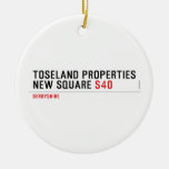 Toseland Properties New Square  Ornaments