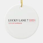 Lucky Lane 7  Ornaments