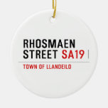Rhosmaen Street  Ornaments