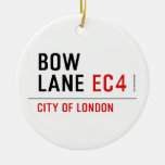 Bow Lane  Ornaments