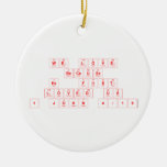 We Love
 Because
 He  First
 Loved Us
 1 John 4:19  Ornaments