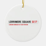 Lorrimore Square  Ornaments