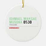ISHMAEL MAKGAE MUSONA  Ornaments