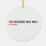 158 Coleridge Way  Ornaments
