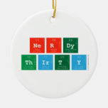 Nerdy
 Thirty  Ornaments