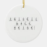 Periodic
 Table
 Writer  Ornaments