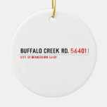buffalo creek rd.  Ornaments