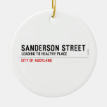SANDERSON STREET  Ornaments