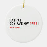 Patpat 906 ave nw  Ornaments