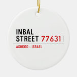 Inbal Street  Ornaments