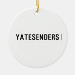 YATESENDERS  Ornaments