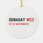 sunaday  Ornaments