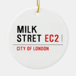 Milk  Stret  Ornaments