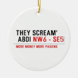 THEY SCREAM'  ABDI  Ornaments