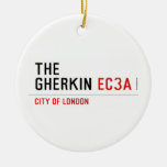THE  GHERKIN  Ornaments