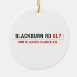 Blackburn Rd  Ornaments