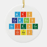 Mrs 
 Campos
 Science
 Class  Ornaments