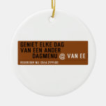 Geniet elke dag van een ander         dagmenu  Ornaments