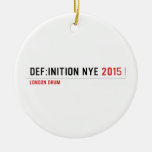 DEF:INITION NYE  Ornaments