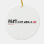Your Name Street HEBRON ft MABOPANE  Ornaments