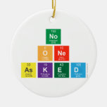 no 
 one 
 asked  Ornaments