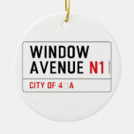 Window Avenue  Ornaments
