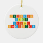 Periodic
 Table
 Writer
 Chemistry  Ornaments