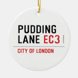 PUDDING LANE  Ornaments